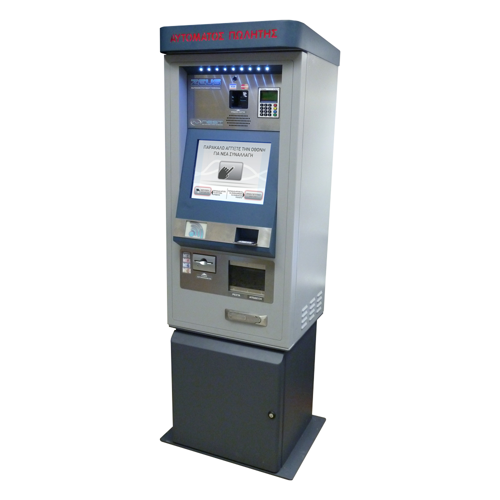 Outdoor Payment Terminals for gas stations, parking, ticketing etc.